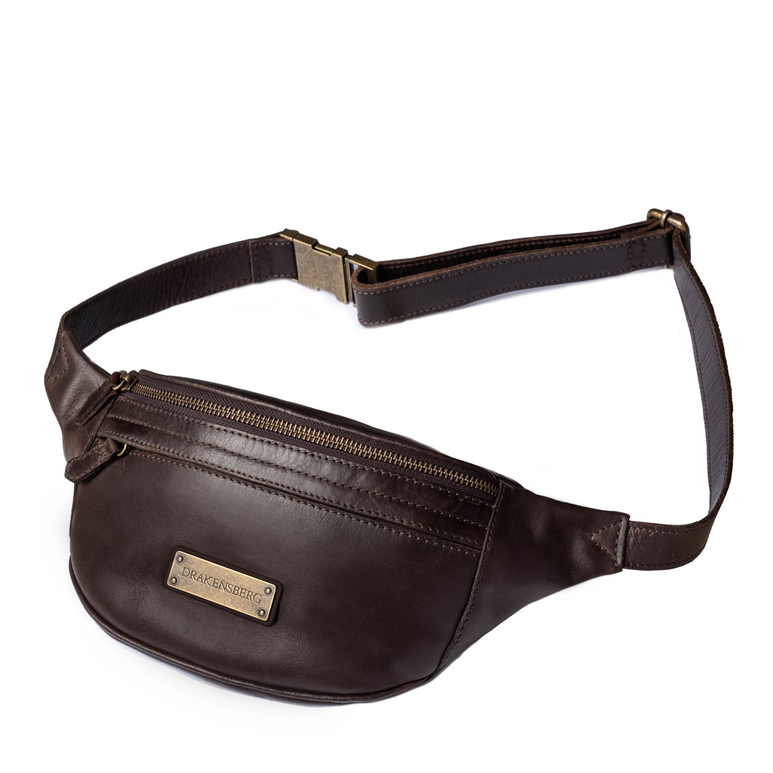 Large leather bum bag Mel L Women Men DRAKENSBERG