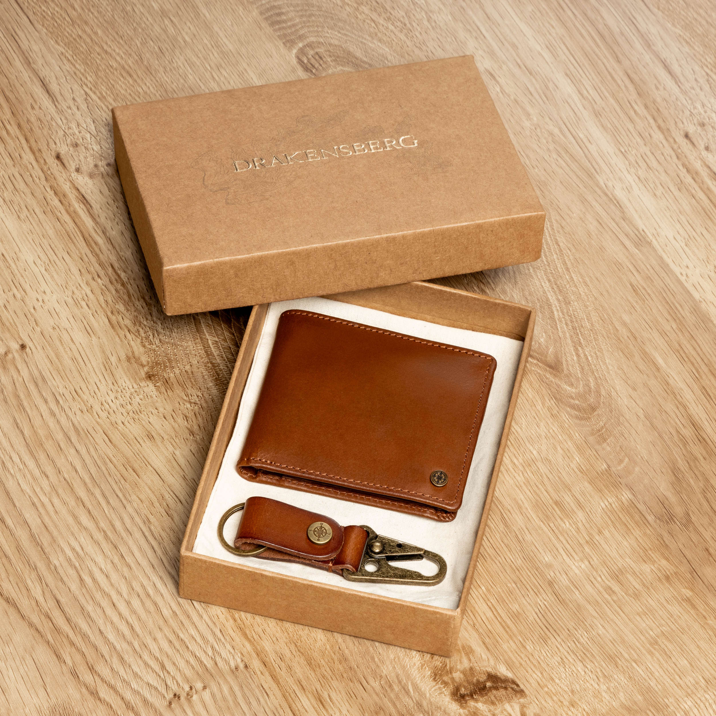 Gift set - wallet &amp; keychain