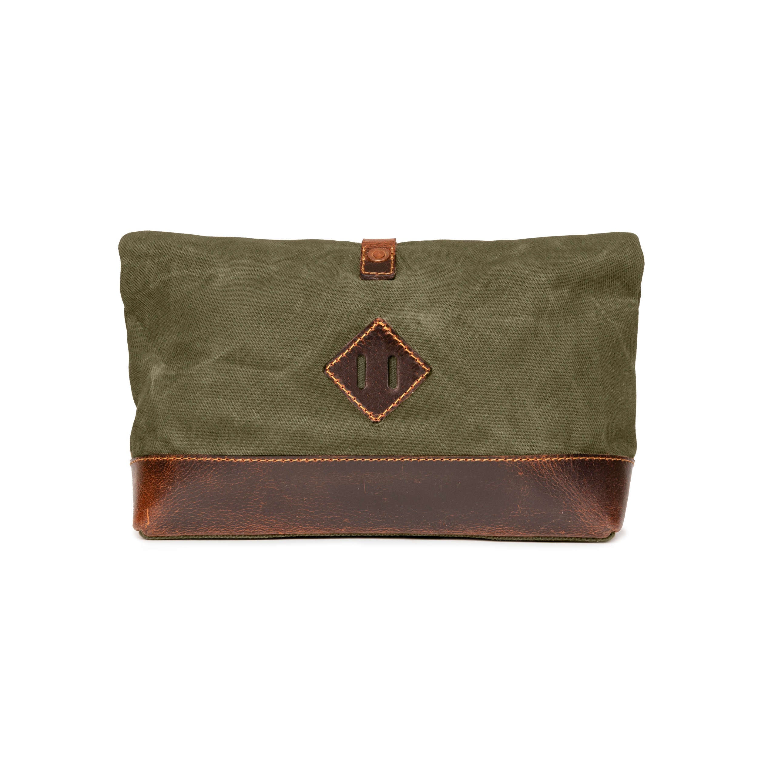 Foldtop toiletry bag Otis outdoor wax canvas DRAKENSBERG