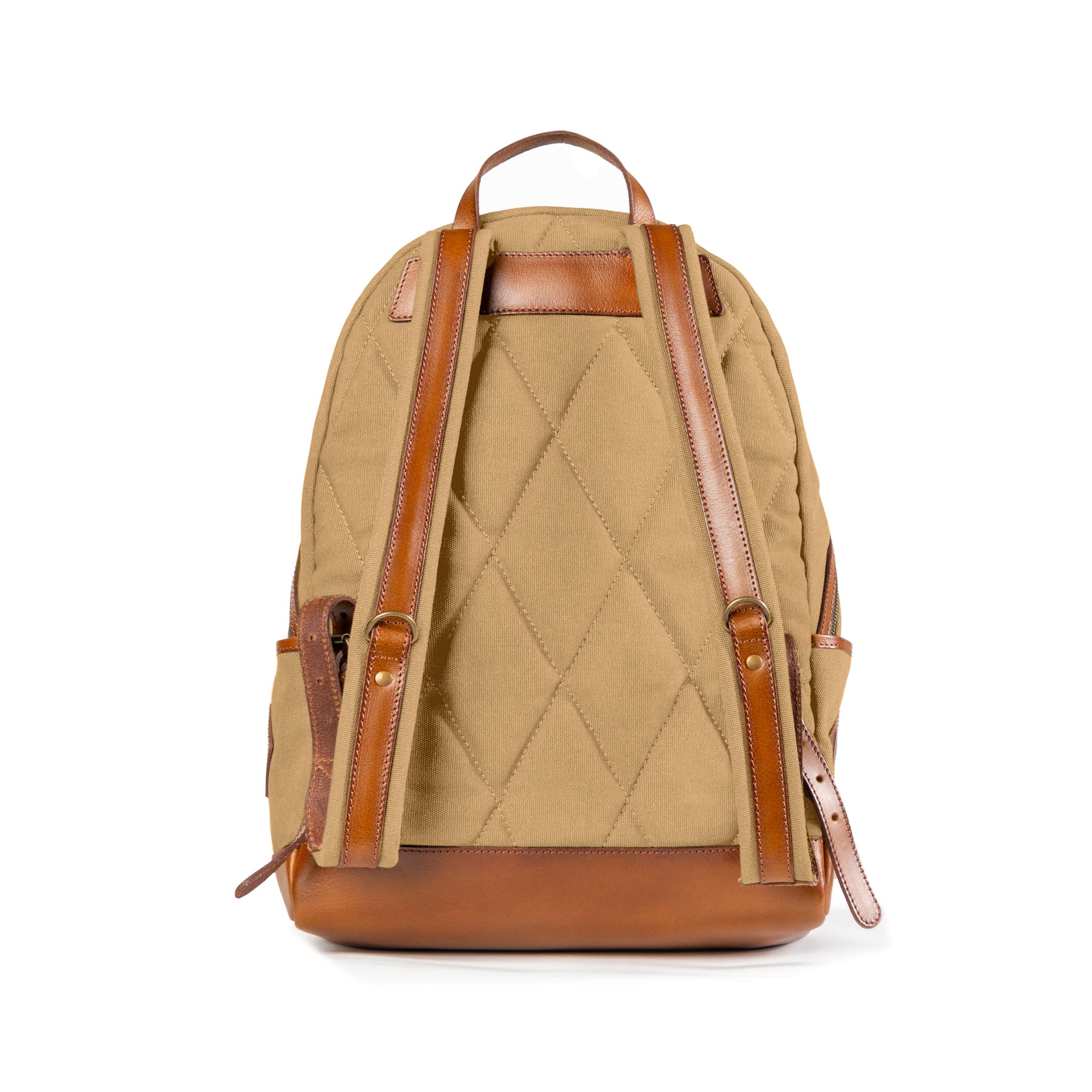 Khaki backpack women's best sale