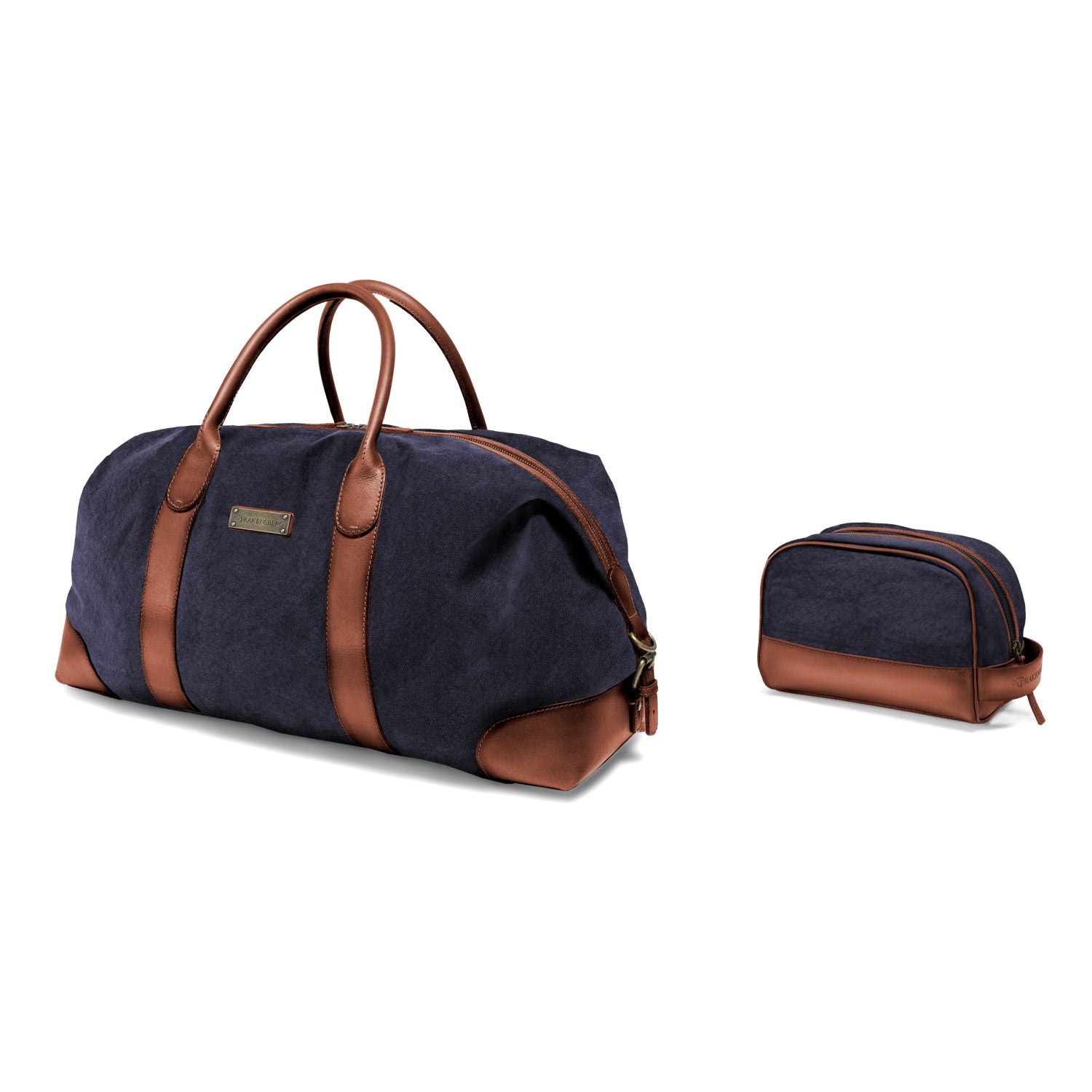 Set/2 weekender »David« &amp; toiletry bag »Glen«