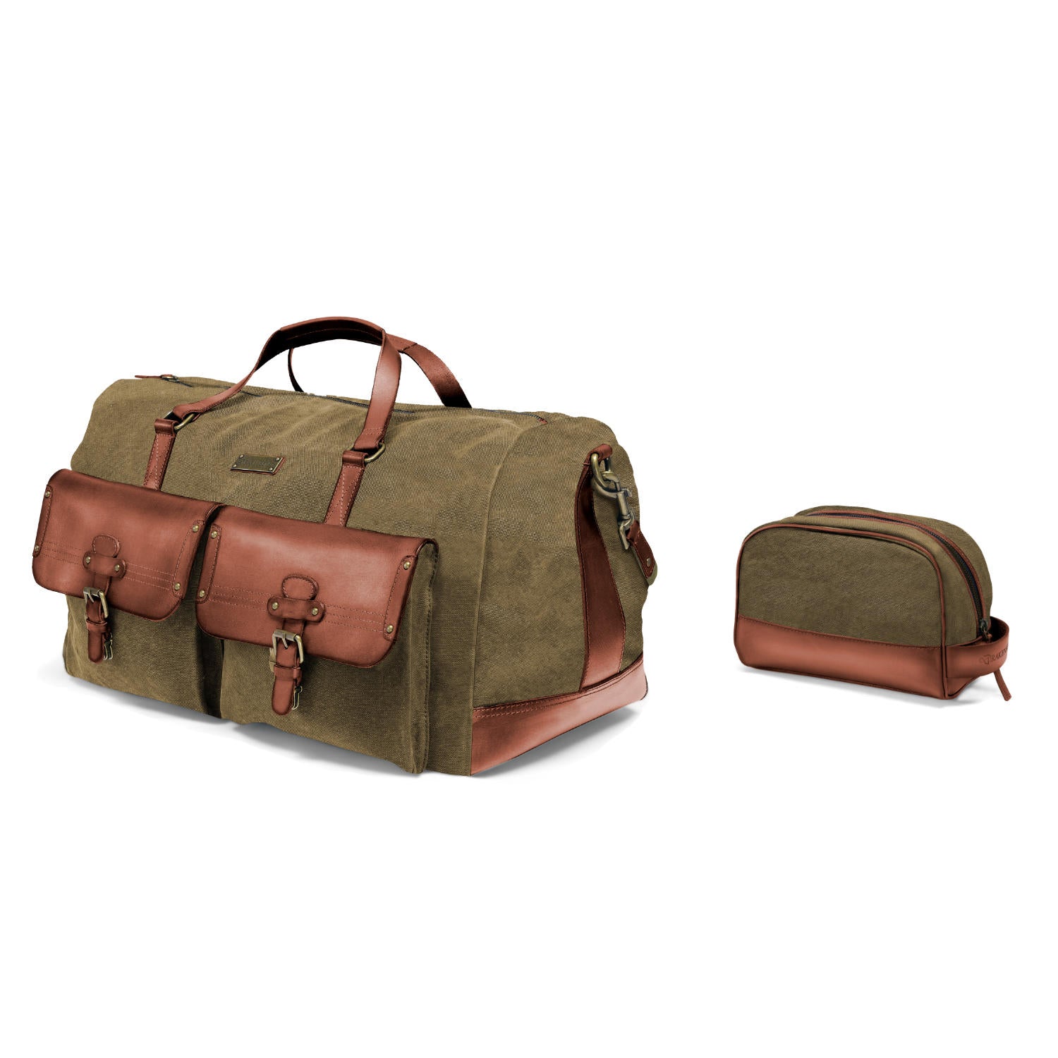 Set/2 travel bag »Steve« &amp; toiletry bag »Glen«