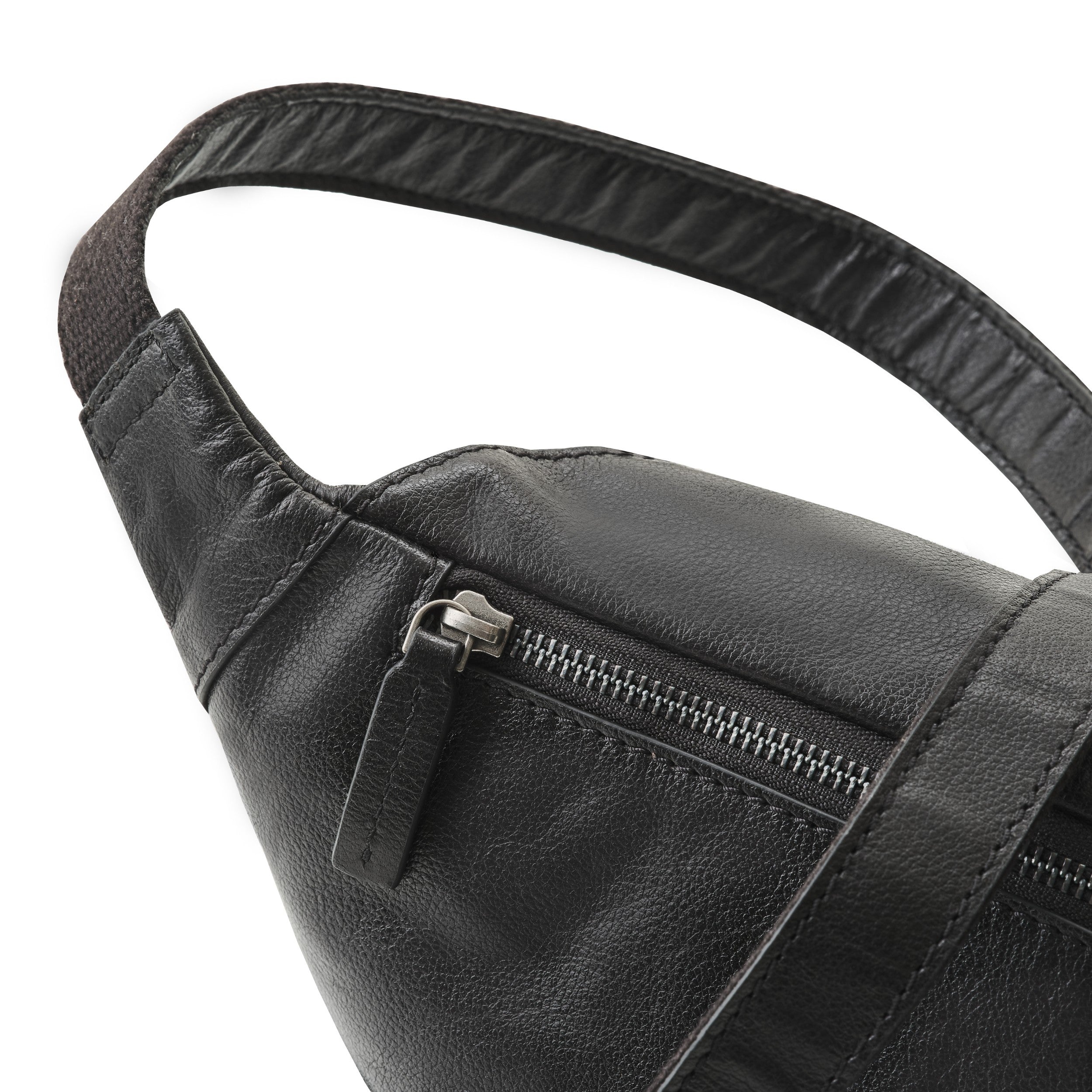 Leather bum bag Bruno men women large luxury DRAKENSBERG