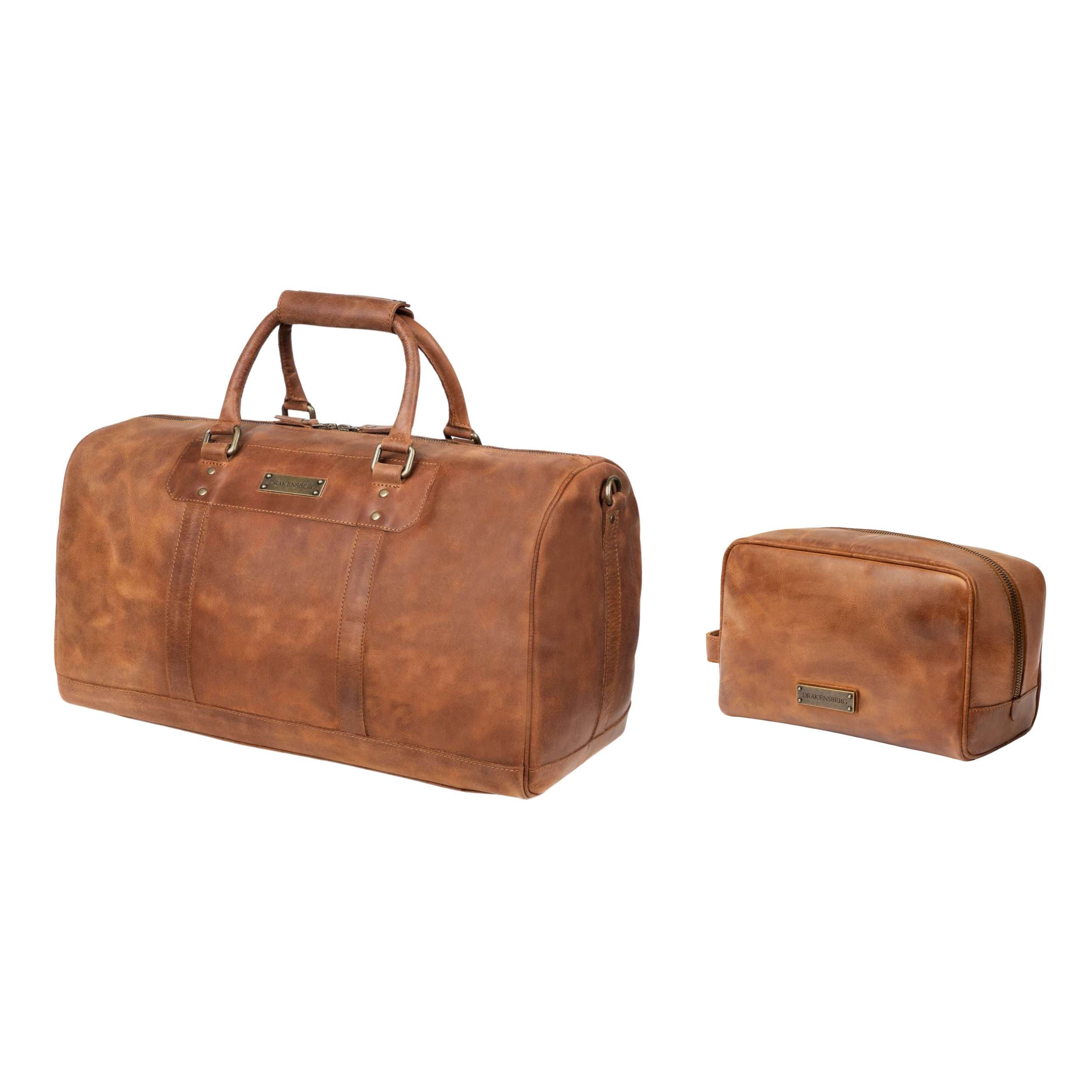 Set/2 weekender »John« &amp; toiletry bag »Theo«